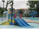 Community water park with a play area, water slides and plenty of shallow water for fun at 6015 Crestwick Way, Cumming, GA 30040