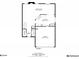 An open floor plan featuring a large living room, kitchen, garage, and storage space at 3515 Devon Chase Rd, Atlanta, GA 30349