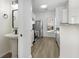 Bright kitchen area showing stainless steel oven, basin sink and granite countertops at 4917 Walden Lake Sq, Decatur, GA 30035