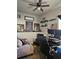 This is a bedroom that is setup as an office space with multiple decor features and comfortable seating at 68 Georgias Ln, Dallas, GA 30157