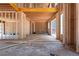 Open-concept floor plan with exposed framing during new home construction at 3240 Miller Bottom Rd, Conyers, GA 30012