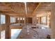 Second floor exposed framing showing open layout design in new home construction at 3240 Miller Bottom Rd, Conyers, GA 30012