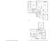 House floor plan showcasing the layout of the first and second floors at 548 Lawton Bridge Sw Rd, Smyrna, GA 30082