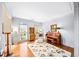 Living room with hardwood floors, natural light, and comfortable seating arrangement at 2376 Massey Ln, Decatur, GA 30033