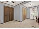 Cozy bedroom featuring multiple closets and a view from the window at 528 Lower Scott Mill Rd, Canton, GA 30114