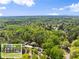 Aerial view of the property showing proximity to surrounding properties and neighborhood at 110 Myers Dr, Alpharetta, GA 30009