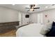 Light filled bedroom with a dresser, closet, and bed, offering ample storage at 110 Myers Dr, Alpharetta, GA 30009