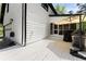 Exterior back with a grill and umbrella, great for outdoor cooking and entertaining at 110 Myers Dr, Alpharetta, GA 30009