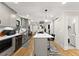 Contemporary kitchen design featuring sleek countertops, stainless steel appliances, and a functional center island at 110 Myers Dr, Alpharetta, GA 30009