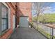 Inviting balcony with views of the courtyard and surrounding greenery at 644 Wells Sw St # 8, Atlanta, GA 30310