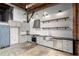 Charming kitchen with stainless steel appliances, gray cabinets, and ample storage at 644 Wells Sw St # 8, Atlanta, GA 30310
