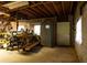 Unfinished basement with storage and utility equipment, and ample space for potential customization at 3856 Egypt Rd, Snellville, GA 30039