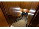 This interior stairway descends to the basement at 3856 Egypt Rd, Snellville, GA 30039