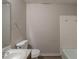 Bathroom with neutral walls, tile flooring, and a shower-tub combination at 3637 Windmill Rd, Ellenwood, GA 30294