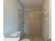 Bathroom featuring a tiled shower stall at 3637 Windmill Rd, Ellenwood, GA 30294
