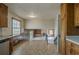 Open kitchen with a view of the living area, offering a great space for entertaining at 3637 Windmill Rd, Ellenwood, GA 30294