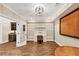 Craft space featuring built-in shelving, luxury vinyl flooring and recessed lighting at 4916 Locklear Way, Marietta, GA 30066