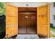Interior view of shed with double doors open at 215 Collum Nw St, Atlanta, GA 30314