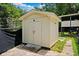 Outdoor storage shed with double doors providing ample space for tools and equipment at 215 Collum Nw St, Atlanta, GA 30314
