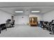 Finished basement with work from home computer space and a display cabinet at 3253 Brookshire Way, Duluth, GA 30096