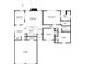 Home floor plan layout with labeled rooms and dimensions at 228 Roberts Trl, Locust Grove, GA 30248