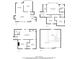 Detailed floor plan showcasing the layout of each level, highlighting room dimensions and overall square footage at 752 Alison Jane Ne Ct, Kennesaw, GA 30144