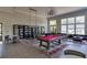 Elegant clubhouse featuring a pool table, ample seating, and stylish décor for residents at 6569 Beacon Dr, Sandy Springs, GA 30328