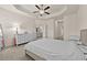 Primary bedroom featuring tray ceiling at 3022 Hartford Mill, Duluth, GA 30097