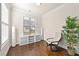 Bright office space with large window and stylish furnishings, ideal for remote work at 3022 Hartford Mill, Duluth, GA 30097