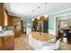 Well-equipped kitchen with stainless steel appliances, granite countertops, and a center island with seating at 4720 Timberland Sw Dr, Mableton, GA 30126