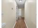 Hallway featuring hardwood floors and neutral walls at 522 Bass Nw Pointe, Kennesaw, GA 30144