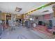 Spacious basement featuring a music area and an American flag on the wall at 962 Cove Lake Ct, Lawrenceville, GA 30045