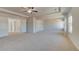 Massive bonus room, flooded with natural light and ceiling fan at 2781 Dolce Rd, Dacula, GA 30019