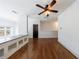 Spacious loft area with hardwood floors, half wall and abundant natural light at 1221 Caroline Ne St # 201, Atlanta, GA 30307