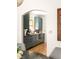 View of modern kitchen with stylish cabinets as seen from the dining area at 950 Clairemont Ave, Decatur, GA 30030