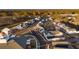 Aerial view of new homes in a well-planned community with mature trees at 58 Black Gum Ln # 47, Auburn, GA 30011