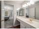 Bathroom with an extended vanity and access to the bedroom at 3203 Lenox Ne Rd # 3, Atlanta, GA 30324