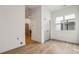 Bright living room featuring hardwood floors, large window, and neutral paint, creating a serene atmosphere at 1800 Charles Nw Pl, Atlanta, GA 30318