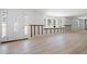 Bright living room with new floors, bay windows and natural light at 3042 Peek Nw Rd, Atlanta, GA 30318