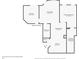 Detailed floor plan showcasing layout of rooms including a kitchen, bedroom, living room, and bathrooms at 795 Hammond 1013 Dr, Sandy Springs, GA 30328