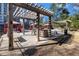 Exterior view of the grilling and picnic area featuring built-in stainless steel grills and seating at 795 Hammond 1013 Dr, Sandy Springs, GA 30328