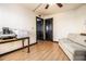 Living room featuring hardwood floors and neutral paint at 795 Hammond 1013 Dr, Sandy Springs, GA 30328