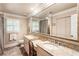 Spacious bathroom with double sinks, granite countertops, and ample storage at 812 Burning Tree Se Ct, Marietta, GA 30067
