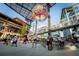 Active town square scene with lively entertainment and modern buildings, perfect for community gatherings at 1352 Creekside Nw Cir, Atlanta, GA 30318