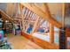 Spacious unfinished attic area great for storage or could be converted into a bonus room at 3124 Bentgrass Ln, Kennesaw, GA 30144