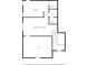Floor plan featuring the upper level, including a media room, attic and bedrooms at 3124 Bentgrass Ln, Kennesaw, GA 30144