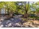 A beautiful gated entrance creates a sense of security and privacy for residents at 240 Renaissance Ne Pkwy # 106, Atlanta, GA 30308