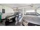 Spacious two-car garage featuring a clean, white interior and finished floor, providing ample parking and storage at 1112 Park S Row, Atlanta, GA 30312