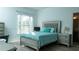 Bright bedroom with a large window, stylish furnishings, and a tranquil atmosphere, offering a perfect relaxation spot at 2698 Bonar Hall Path, Duluth, GA 30097