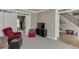 Spacious living room showing a smooth transition to the front entrance through the open floorplan at 1673 Chadwick Ridge Dr, Lawrenceville, GA 30043
